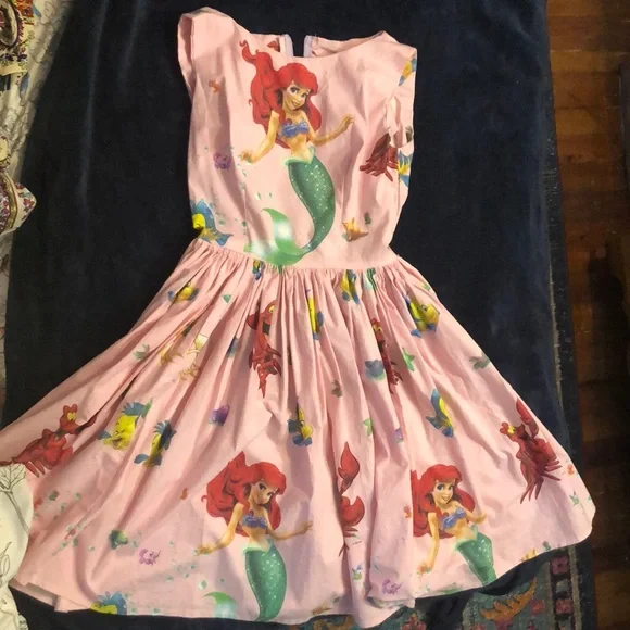 One-of-a-Kind, Vintage-Style, Little Mermaid Dress